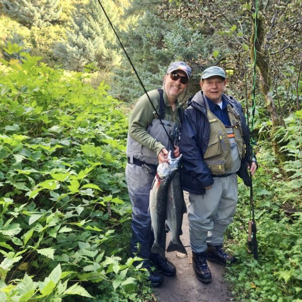 Larry Peterson.  2 fish I caught